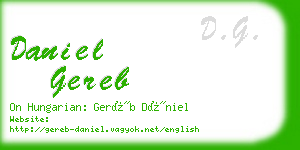 daniel gereb business card